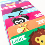 Kit De Lamina Magnetica Para Niños 30 Animales Didacticos 