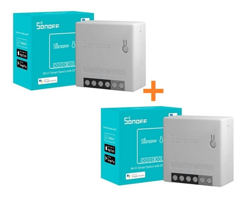 Interruptor Wifi Sonoff Mini R2 C/bornera Llave Ext Pack X2u