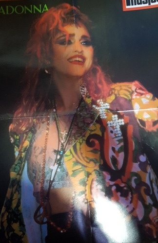 Madonna Poster El Gran Musical N 6 Tamaño 54 X 40