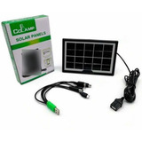 Cargador Multipropósito Solar Portátil Cable Envío Gratis