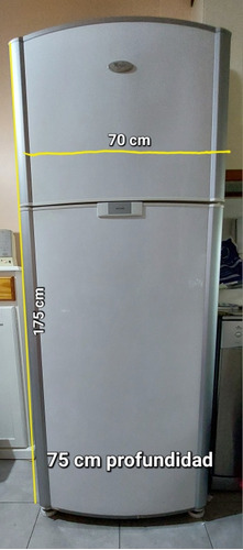 Oportunidad! Heladera Whirlpool No Frost Wrm 47d Impecable 