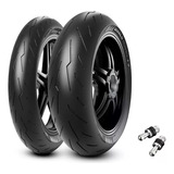 Llantas Pirelli 150/60zr-17 + 110/70zr-17 Diablo Rosso 4