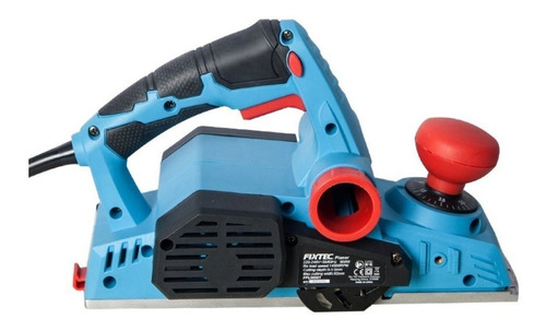 Cepilladora Eléctrica De Mano Fixtec Tools Fpl90001 82mm 220v - 240v Color Azul