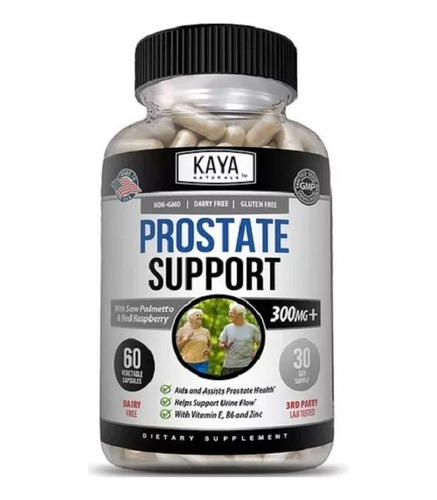 Saw Palmetto, Salud Prostata, 60caps Kaya Naturals Americano