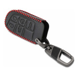 Leather Car Key Cover Cases Fit Jeep Grand Cherokee Dodge Ch