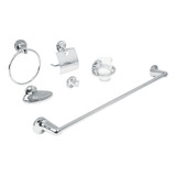 Juego Accesorios Para Baño 6 Piezas 49395 Foset Aqa-4000