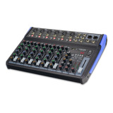 Mezcladora Profesional 10 Canales Bluetooth By Steelpro