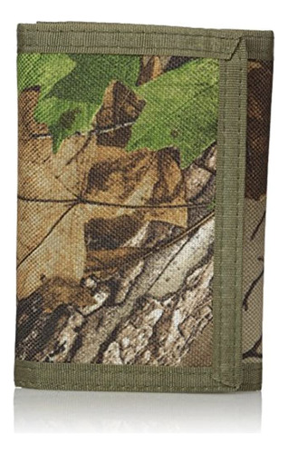 Billetera Triple De Nylon Realtree Para Hombre