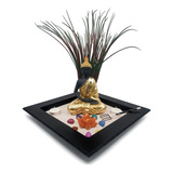 Jardín Zen Centro De Mesa Figura Buda Envío Gratis