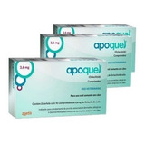 Kit Apoquel Dermatológico Anti Coceiras Cães 3,6 Mg - 3 Cx