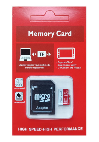 Memoria Micro Sd Con Adaptador Sd 32gb