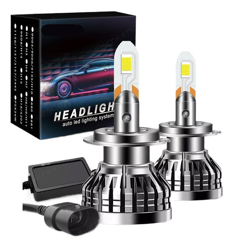 Kit De Faros Led H7 9005 9006 H11 H9 De Luces Para Auto Csp