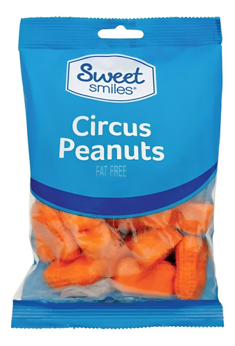 Caramelos Con Forma Y Sabor A Cacahuate Circus Peanuts 134g