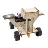 Robot Solar De Madera Para Armar Proyecto Ciencia Stem Diy