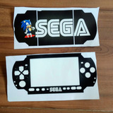 Skin Sega Mega Drive  Para Psp 3000 3001 3004 3010