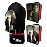 Mochila +2 Carpetas+ Cartu De The Last Of Us #593