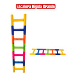 Escalera Rigida Grande Pepe's Toys Loros Ninfas Aves Yacos 