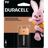 2x Bateria Duracell Alcalina 9v Mn1604 Original 9 Volts