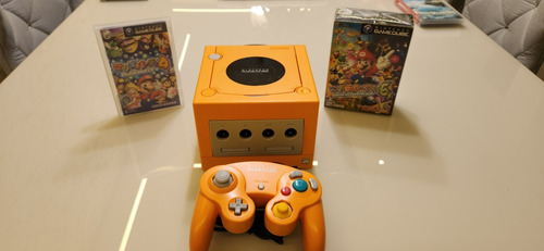 Console Nintendo Game Cube Laranja