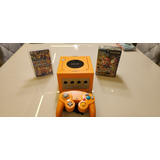 Console Nintendo Game Cube Laranja