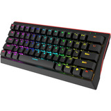 Teclado Mecanico Marvo Kg962 Gaming Rainbow 60% Switch Blue