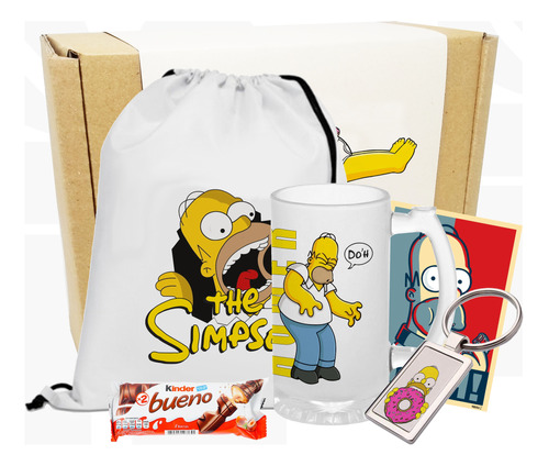 Mugs Los Simpsons / Kit Cervecero / Homero Simpsons