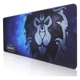 Mouse Pad Diceño World Of Warcraft Alliance (70cm X 30cm)