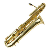 Saxofón Bajo Cora King Ckbbs290 Dorado