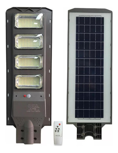 Lampara Luminaria Solar 200w Led Control Y Sensor 