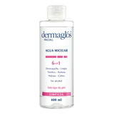 Dermaglós Facial Agua Micelar 6 En 1 Desmaquillante