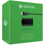 Kit Xbox One Carga Y Juega Nuevo Original Play And Charge