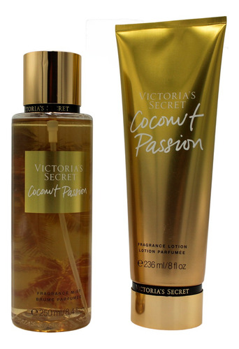 Kit Victoria's Secret Coconut Passion Creme+splash Original