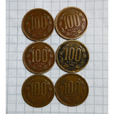 $ 100.- Pesos Moneda Chilena Escudo Armas 1981 Usada. 