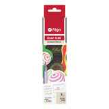 Microfibra Filgo Liner 038 Fluo Blister X5 Colores Prm