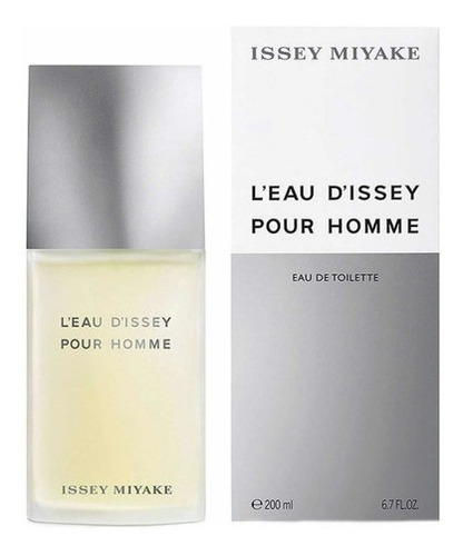  L'eau D'issey Issey Miyake Pour Homme Edt 200ml Original