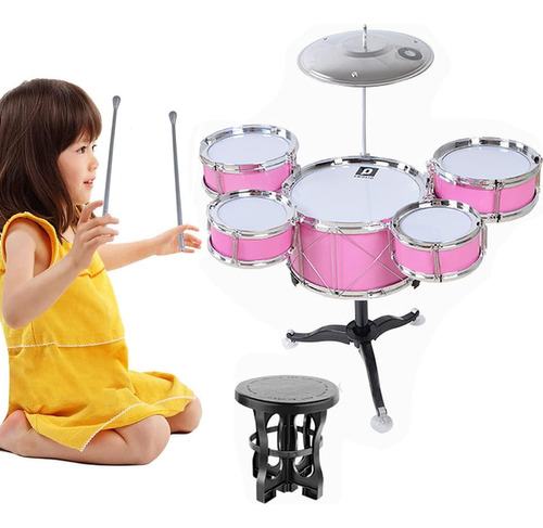 Juego De Tambores Para Niños Rock Jazz Drum, Juego De Tambor