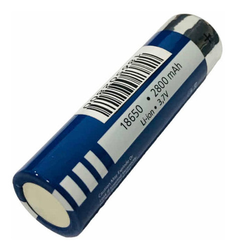 Bateria Plana Recargable 2800mah 3.7v 18650 Li-on