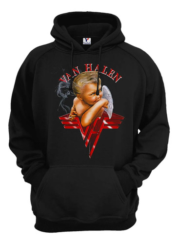Sudadera Van Halen, Unisex Capucha Y Cangurera