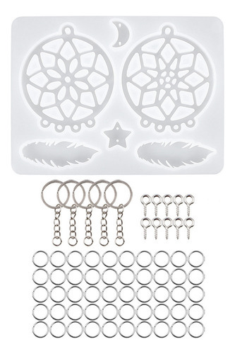 Moldes De Resina De Llavero, Pendiente De Fundición Epox [u]