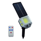 Estaca Led Solar Con Sensor De Movimiento, Control Remoto
