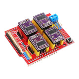 Módulo Shield Cnc V3 + 4 Drivers Drv8825 - Máquina  Arduino