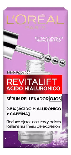 Serum Ojos L'oreal Paris Revitalift Ácido Hialurónico