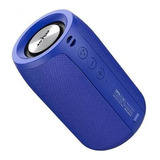 S32 Bocina Bluetooth Portátil Graves Potentes Y Resistente Color Azul