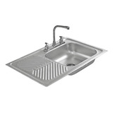 Tarja Cocina Eb-tecnica Empotrar 80x52 