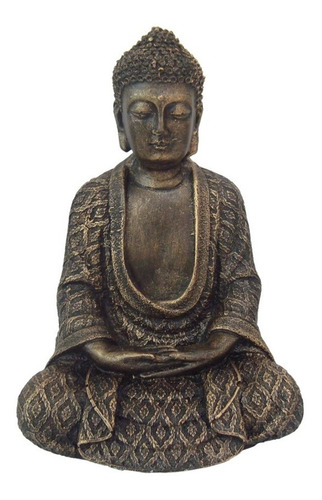 Buda Hindu Grande Tailandês Tibetano Estatueta Em Resina 
