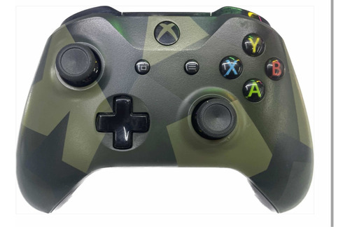 Control Xbox One S | Verde Camuflaje Original