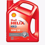 Aceite Shell Helix Hx3 20w50 X4l