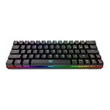 Teclado Mecánico Rgb De 63 Teclas Bluetooth 4.0, Retroilumin