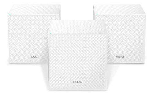 Sistema Wifi Malla Mw12 Tribanda Para Todo El Hogar 3 Pack