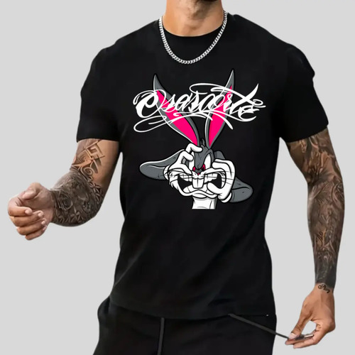 Camiseta Osascorte Pernalonga Camisa Rolê Moto Grau Promoção | MercadoLivre